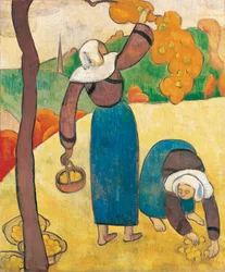 Bretonští rolníci, kolem roku 1889