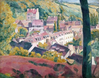 Pont-Aven viděný z Bois D