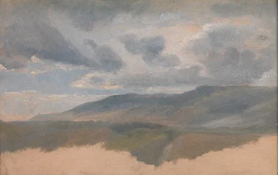 Krajinná studie s mraky, ca. 1829-31.