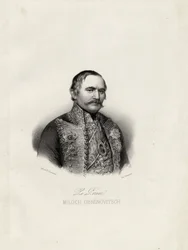 Milo Obrenovic I 1780-1860, kníže srbský, kolem 1838