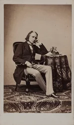 Portrét skladatele Franze Liszta 1811-1886.