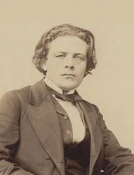Portrét skladatele Antona Rubinsteina 1829-1894, cca 1860-1870.