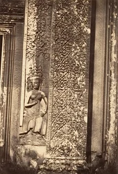 Dekorativní detail Velké pagody, 1866.