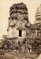 Velká pagoda – severní věž 2. patra, 1866.