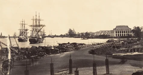 Pohled na zřízení imperiálních poselstev, 1866.