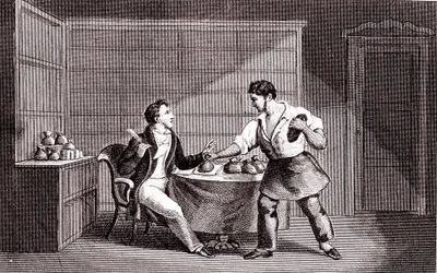 Švec a finančník Fable de La Fontaine