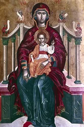 Ikona Panny a dítěte, 1664