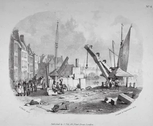 Millbank, Westminster, Londýn, c1825