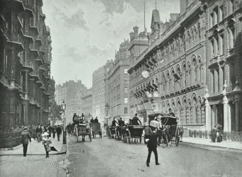 Army and Navy Stores, Victoria Street, Westminster LB: při pohledu na východ od Francis Street, 1895