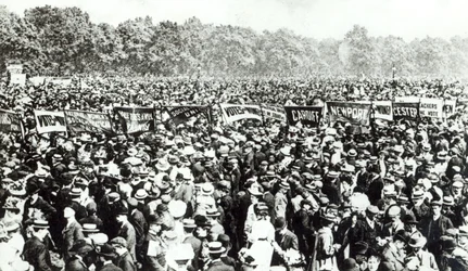 Demonstrace Great Votes for Women v Hyde Parku, 21. června 1908