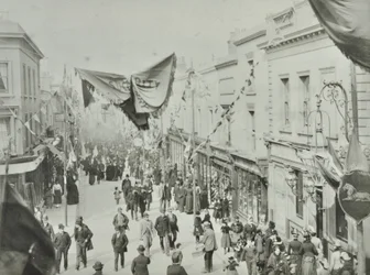 Hare Street: otevření trajektu Woolwich, 1889