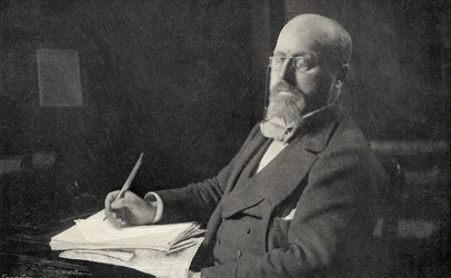 Henry James (1843-1916) ve své pracovně