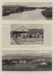 Ladysmith, kde byl sir George White obklíčen Búry