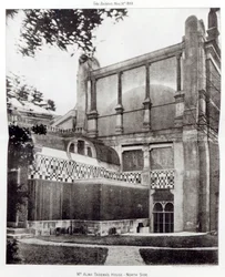 Pan Alma Tademas House, North Side, 34 Grove End Road, Londýn, 1889