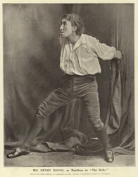 Pan Henry Irving jako Matthias v The Bells