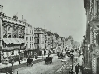 Saint Jamess Street, Westminster LB: Pohled na jih, 1896