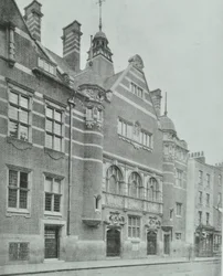 Shoreditch Public Baths: exteriér, 1898