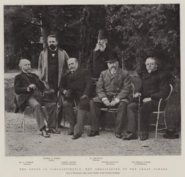 Krize v Konstantinopoli, Velvyslanci velmocí