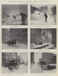 The Recent Blizzard in America, Scény ve Philadelphii