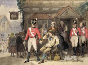 Šilink pro krále, 1812 (wc na papíře)