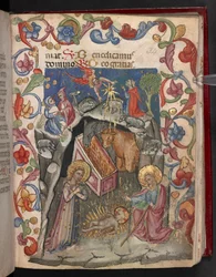 Přidat. 17466, f.34r Narození Páně