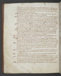 Přidejte MS 16974 f.112v Eusebius z Caesarea, Chronicon, s dodatky od svatého Jeronýma, Prospera z Akvitánie, Maria z Avenches a anonymního autora (vellum)