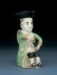 Admirál Lord Rodney toby džbán, kolem roku 1782