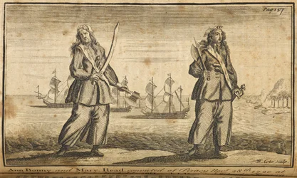 Pirátky Ann Bonny a Mary Read
