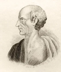 Antisthenes, z „Crabbes Historical Dictionary“, vydaného v roce 1825
