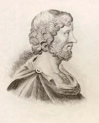 Aristippus, z „Crabbes Historical Dictionary“, vydaného v roce 1825