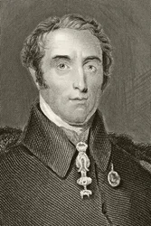 Arthur Wellesley, 1. vévoda z Wellingtonu, z „Národních a domácích dějin Anglie“ od Williama Hickmana Smith Aubrey (1858-1916), publikováno v Londýně, kolem roku 1890