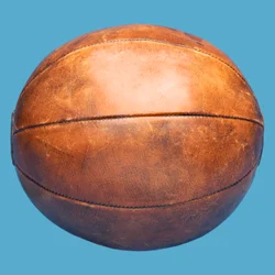 Míč, 70. léta 19. století (kůže)