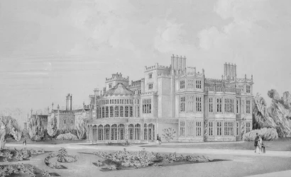 Brampton Park poblíž Huntingdon, 1852