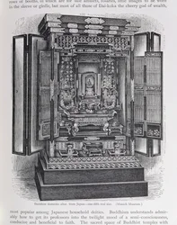 Buddhistický domácí oltář, z 