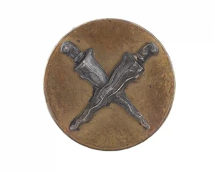 Tlačítko odznaku čepice, Malajští státní průvodci, 1896-1919