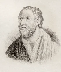 Carneades, z „Crabbes Historical Dictionary“, vydaného v roce 1825