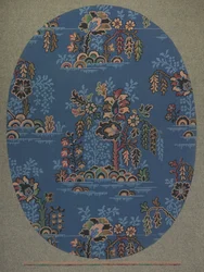 Design koberce (wc na papíře)