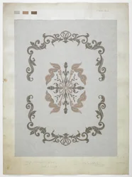 Design koberce (wc na papíře)