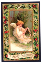Vánoční pohlednice, kolem roku 1907