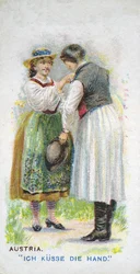 Obvyklý pozdrav v Rakousku, 1907