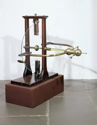 Elektrostatický deskový stroj podle návrhu Jana Ingenhousze (1730-99)