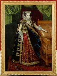Elizabeth Home, hraběnka ze Suffolku (olej na plátně (