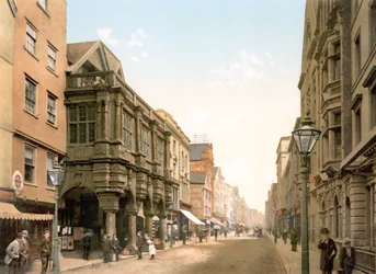 Exeter (ručně kolorovaná fotografie)