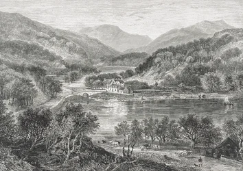 Flowerdale, Gairloch v roce 1880, z 