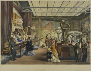 Z "Dickinsonových komplexních obrázků z Velké výstavy z roku 1851", publikovaných 1854 ve Francii, 1854