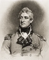 Generál Sir Thomas Picton (1758-1815) (litho)