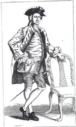Highwayman William Parsons (rytina)