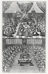 Sněmovny parlamentu v roce 1640