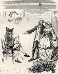 Ilustrace podle J. Leecha k básni 