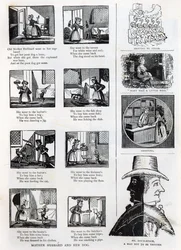 Ilustrace z dědečkovy obrázkové knihy, cca 1875